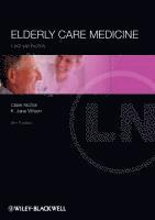 bokomslag Elderly Care Medicine