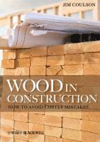 bokomslag Wood in Construction
