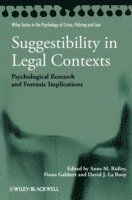 bokomslag Suggestibility in Legal Contexts