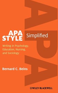 bokomslag APA Style Simplified