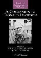 Ernest Lepore, Kirk Ludwig - Companion to Donald Davidson, Inbunden