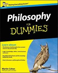 bokomslag Philosophy For Dummies, UK Edition