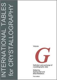 bokomslag International Tables for Crystallography, Volume G