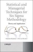 bokomslag Statistical and Managerial Techniques for Six Sigma Methodology