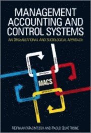 Management Accounting and Control Systems 1