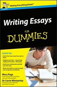 bokomslag Writing Essays For Dummies, UK Edition