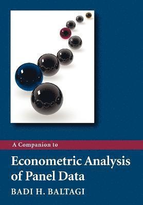 Badi H. Baltagi, Badi Baltagi, Baltagi - Companion to Econometric Analysis of Panel Data, Häftad