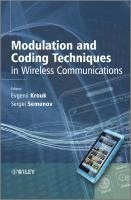 Modulation and Coding Techniques in Wireless Communications 1