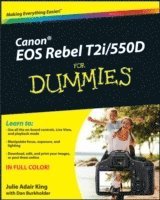 bokomslag Canon EOS Rebel T2i/550D for Dummies