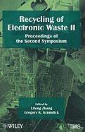 bokomslag Recycling of Electronic Waste II