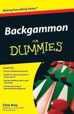Chris Bray - Backgammon For Dummies, Häftad