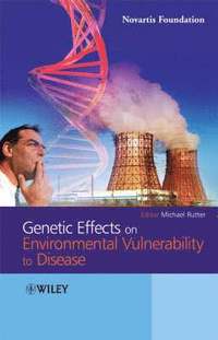 bokomslag Genetic Effects on Environmental Vulnerability to Disease