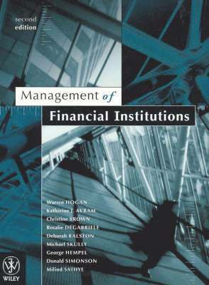 Warren Hogan - Management of Financial Institutions, Häftad
