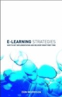 bokomslag E-learning Strategies