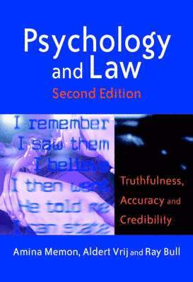 bokomslag Psychology and Law