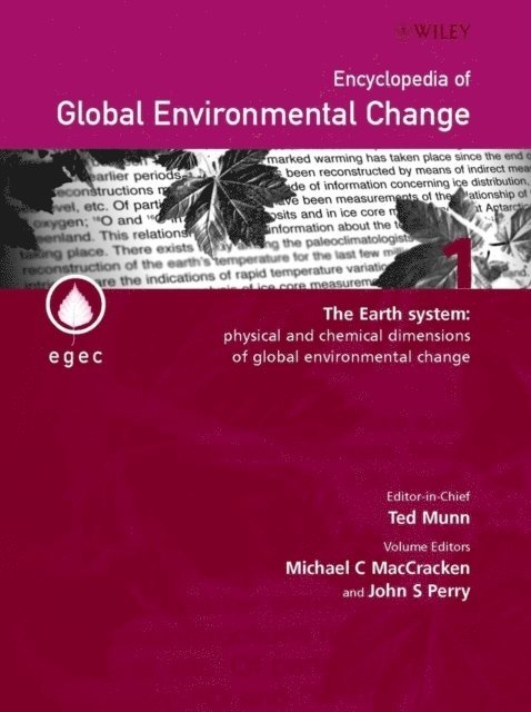 Encyclopedia of Global Environmental Change, The Earth System