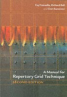 bokomslag A Manual for Repertory Grid Technique