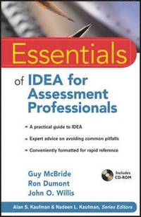 bokomslag Essentials of IDEA for Assessment Professionals