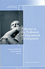 bokomslag Pathways to the Profession of Educational Development