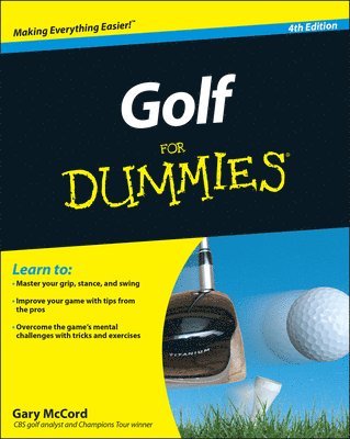 bokomslag Golf For Dummies