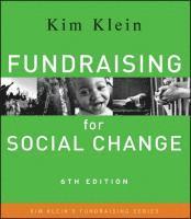 Kim Klein - Fundraising for Social Change, 6th Edition, Häftad