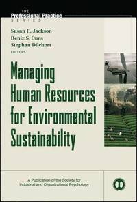 bokomslag Managing Human Resources for Environmental Sustainability