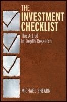 bokomslag The Investment Checklist