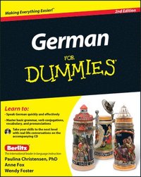 bokomslag German For Dummies, (with CD)