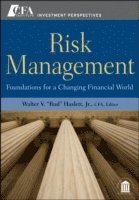 Walter V. "Bud" Haslett Jr. - Risk Management, Inbunden