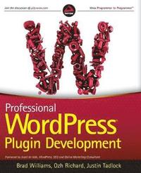 bokomslag Professional WordPress Plugin Development