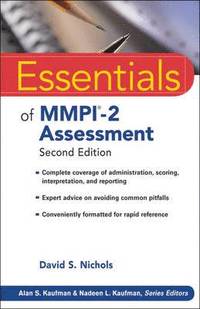 bokomslag Essentials of MMPI-2 Assessment