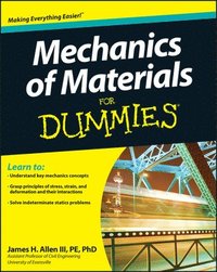 bokomslag Mechanics of Materials For Dummies