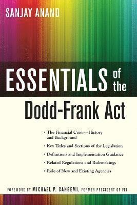 bokomslag Essentials of the Dodd-Frank Act