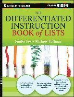 bokomslag The Differentiated Instruction Book of Lists