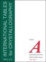 bokomslag International Tables for Crystallography, Volume A