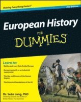 bokomslag European History For Dummies