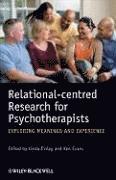 bokomslag Relational-centred Research for Psychotherapists
