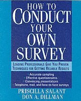 Priscilla Salant, Don A. Dillman - How to Conduct Your Own Survey, Häftad