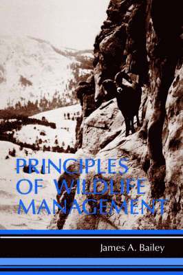 Principles of Wildlife Management 1