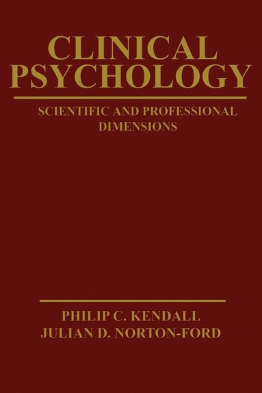 bokomslag Clinical Psychology