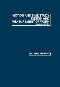 bokomslag Motion and Time Study