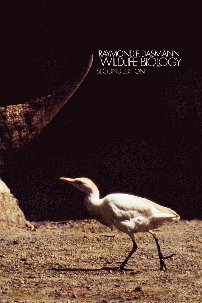 Raymond F. Dasmann, Raymond Fredric Dasmann, Dasmann - Wildlife Biology, Häftad
