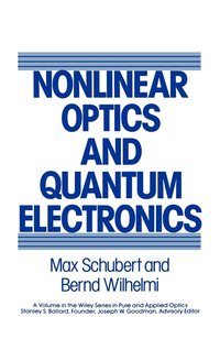 bokomslag Nonlinear Optics and Quantum Electronics