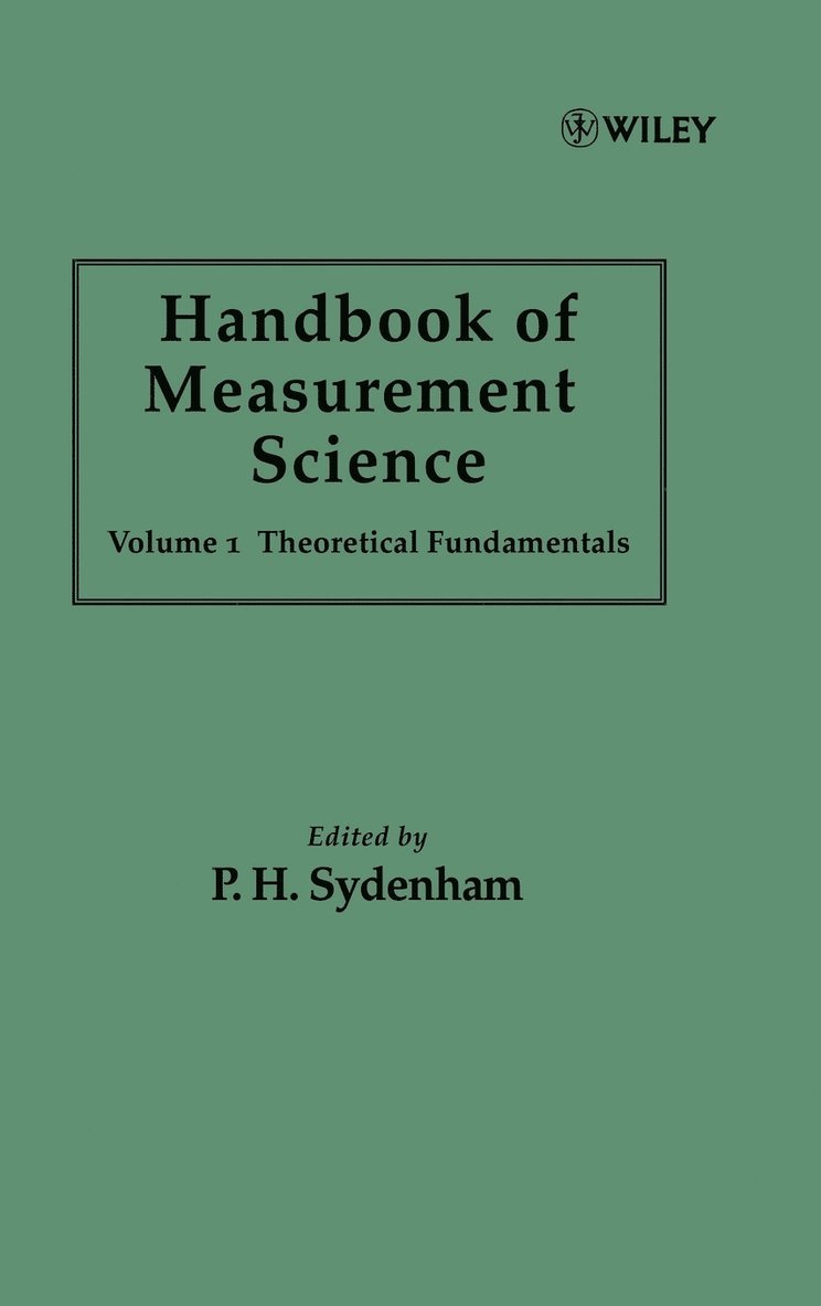 Sydenham, Peter H. Sydenham, Richard Thorn, P. H. Sydenham, P H Sydenham - Handbook of Measurement Science, Volume 1, Inbunden