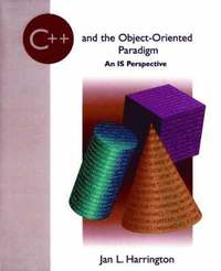 bokomslag C++ and the Object-Oriented Paradigm