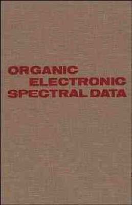 John P. Phillips, Dallas Bates, Henry Feuer, B. S. Thyagarajan - Organic Electronic Spectral Data, Volume 30, 1988, Inbunden