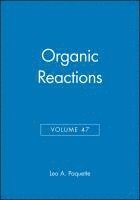 bokomslag Organic Reactions, Volume 47