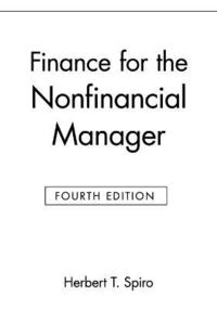 bokomslag Finance for the Nonfinancial Manager