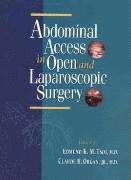 bokomslag Abdominal Access in Open and Laparoscopic Surgery