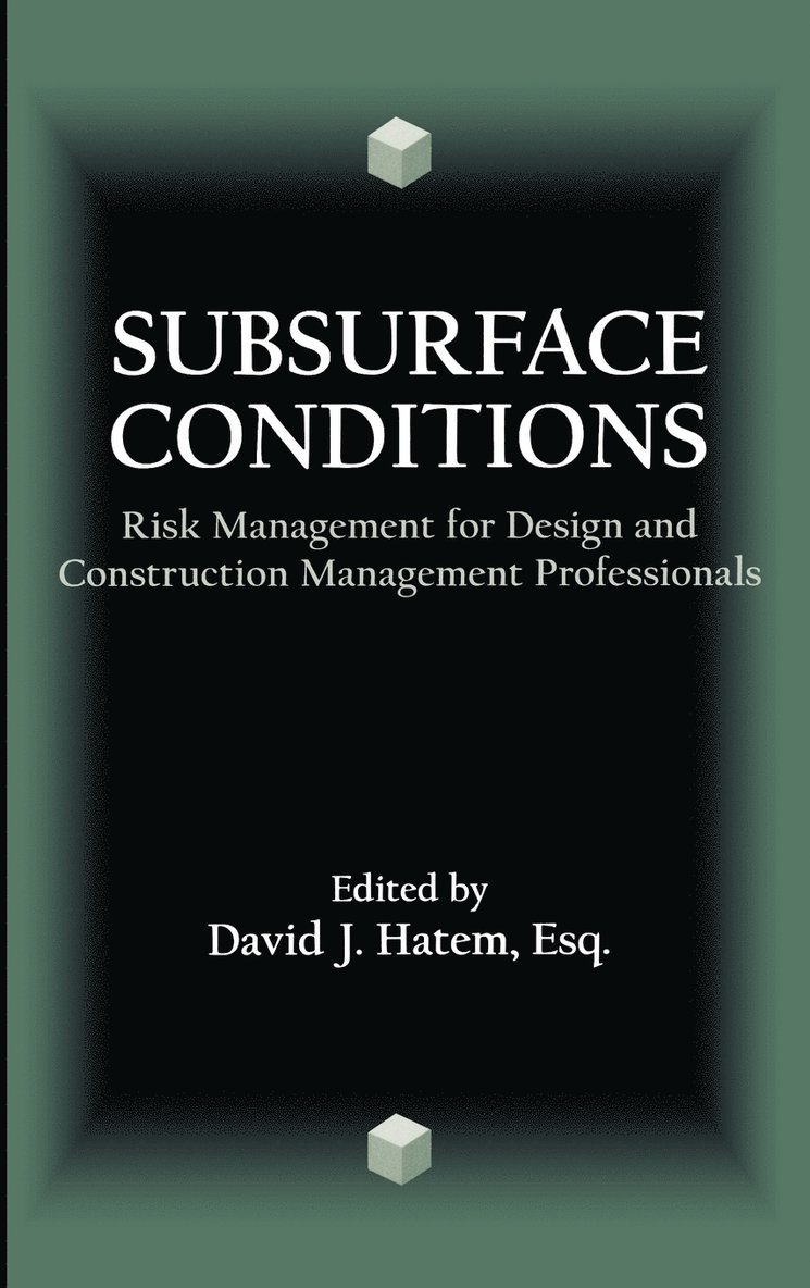 Subsurface Conditions 1